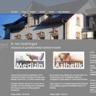 Screenshot der Website von Dr. med. Harald Burgard